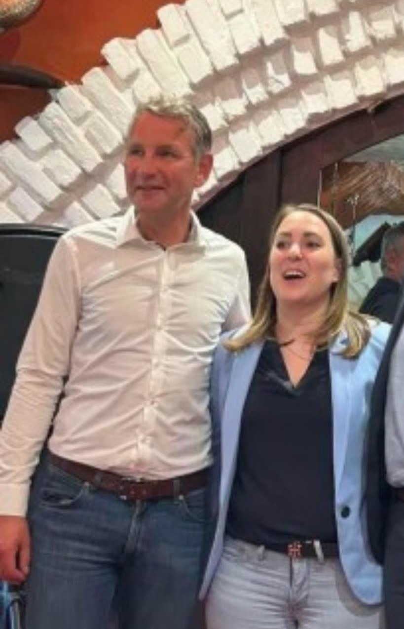 Björn Höcke und Nadine Heuser